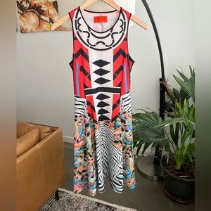 Clover Canyon Toucan Orange Dress